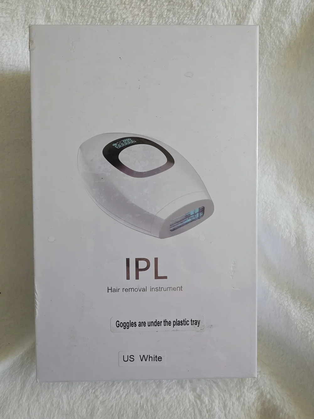 NIB IPL Laser Hair Removal System Permanent At-Home Device